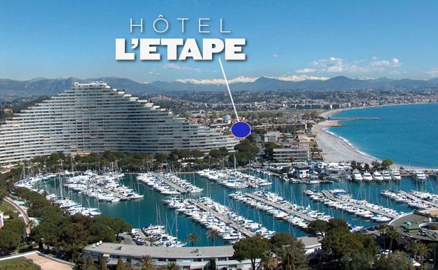 Hotel L'Etape Villeneuve-Loubet Buitenkant foto